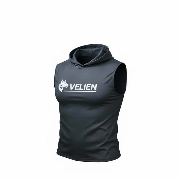 Sleeveless Hoodie T-Shirt Velien