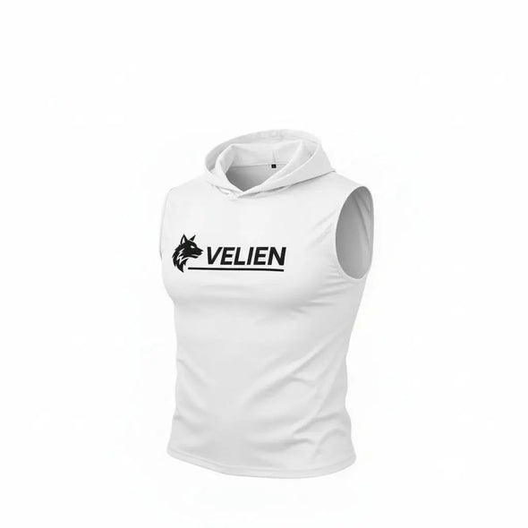 Sleeveless Hoodie T-Shirt Velien