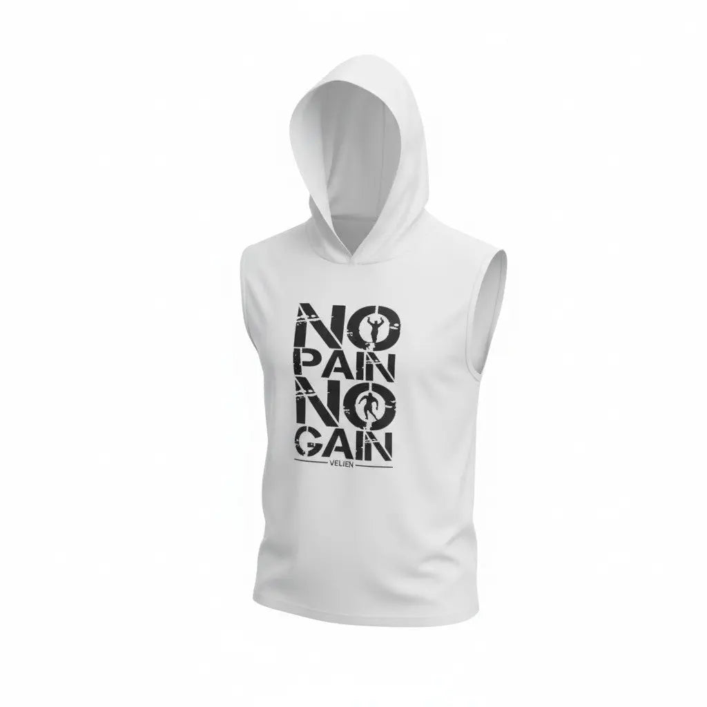 Sleeveless Hoodie Shirt Velien